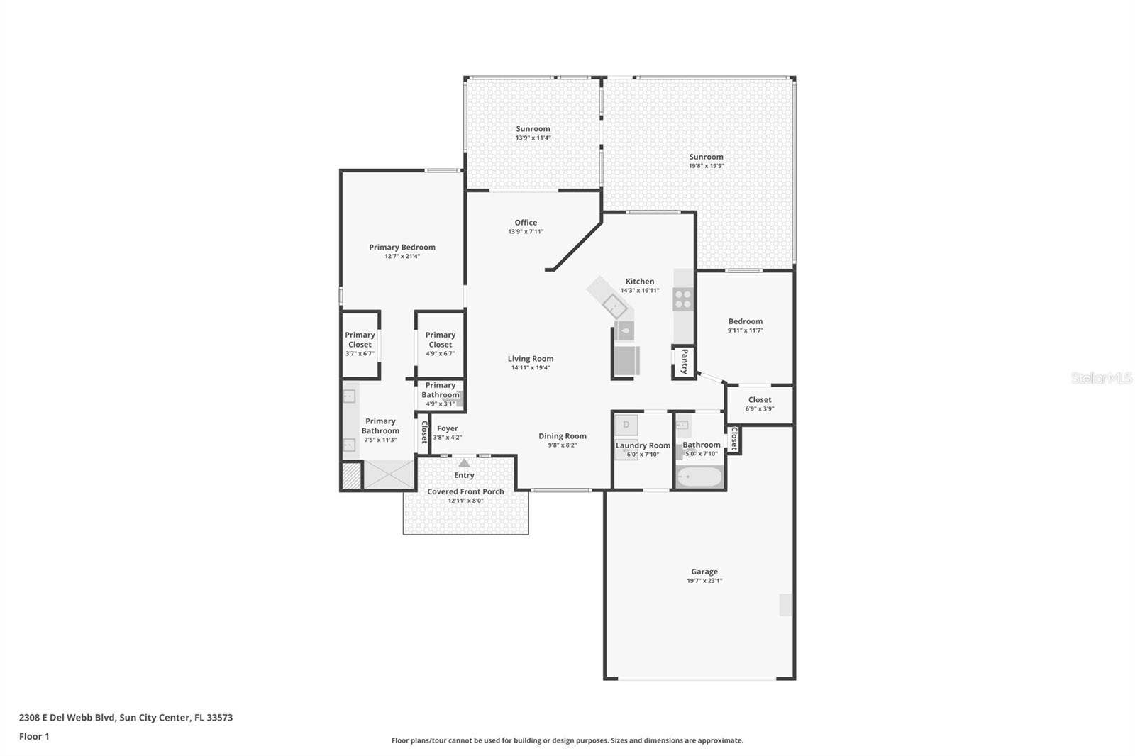 2308 E DEL WEBB BOULEVARD, Sun City Center, FL 33573 2308 E DEL WEBB BOULEVARD, Sun City Center, FL 33573