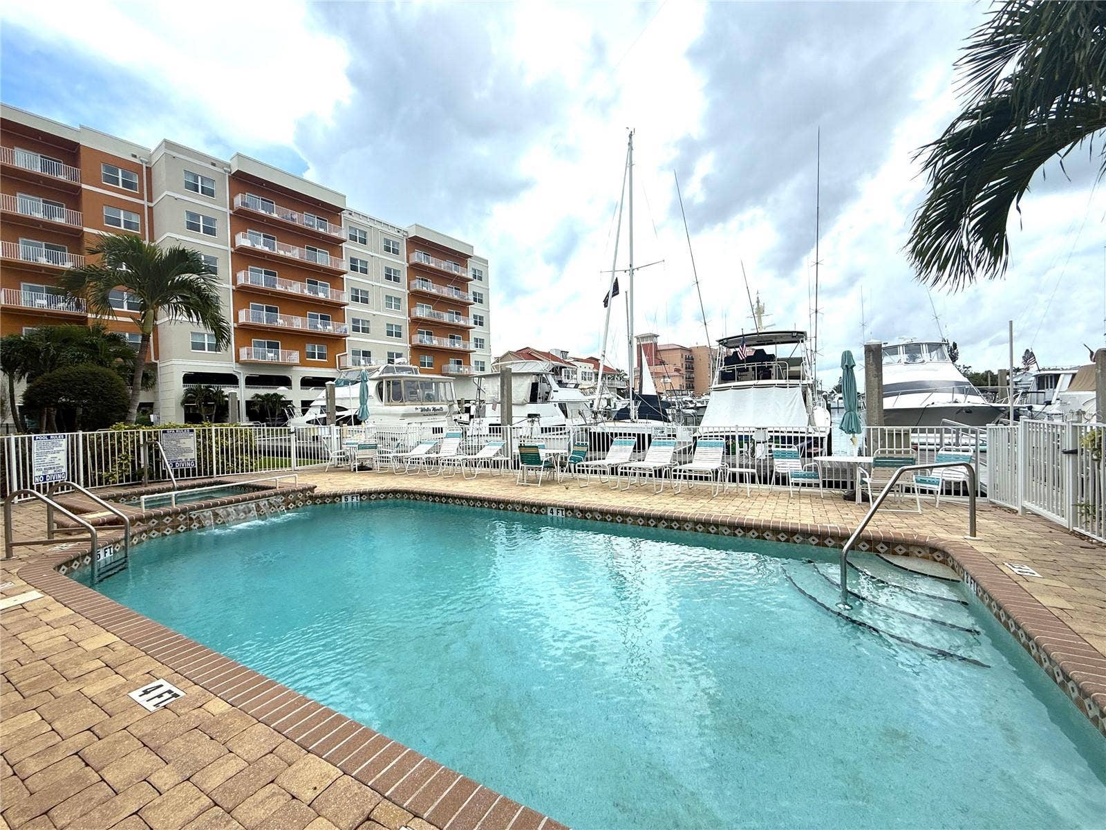Community Pool located on the Intracoastal