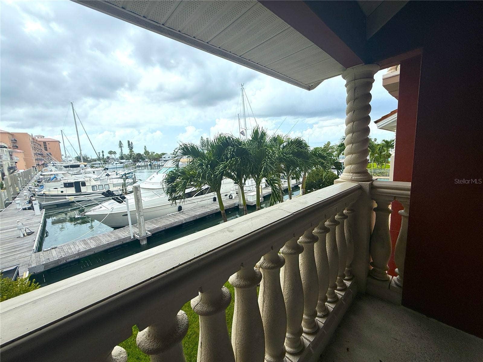 Primary Bedroom Balcony Facing the Water