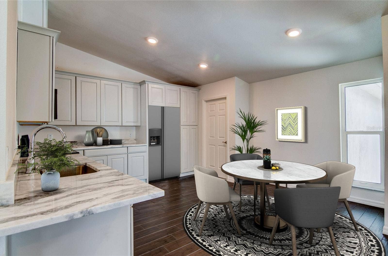 14334 CHANNEL DRIVE, Largo, FL 33774 Dining Area in Kitchen