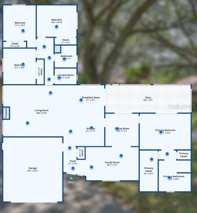 2609 MANOR OAK DRIVE, Valrico, FL 33596 Floorplan