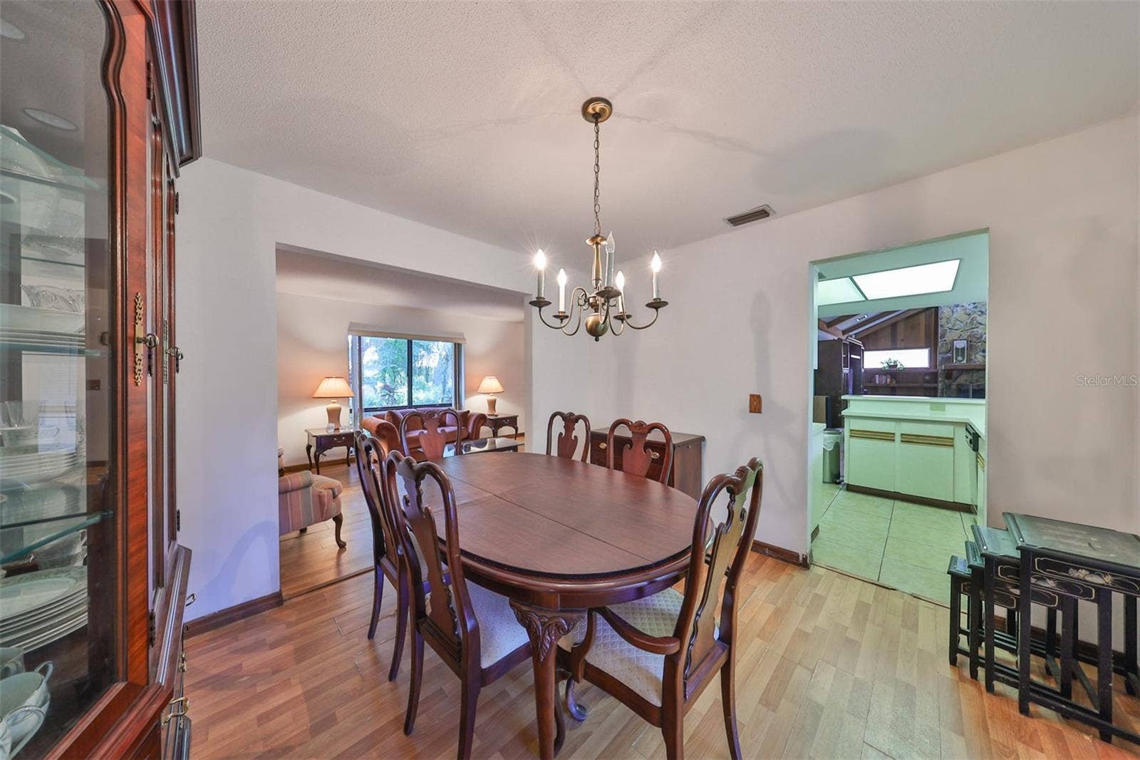 2609 MANOR OAK DRIVE, Valrico, FL 33596 Dining Room is good size and perfect for quiet dinners and entertaining.