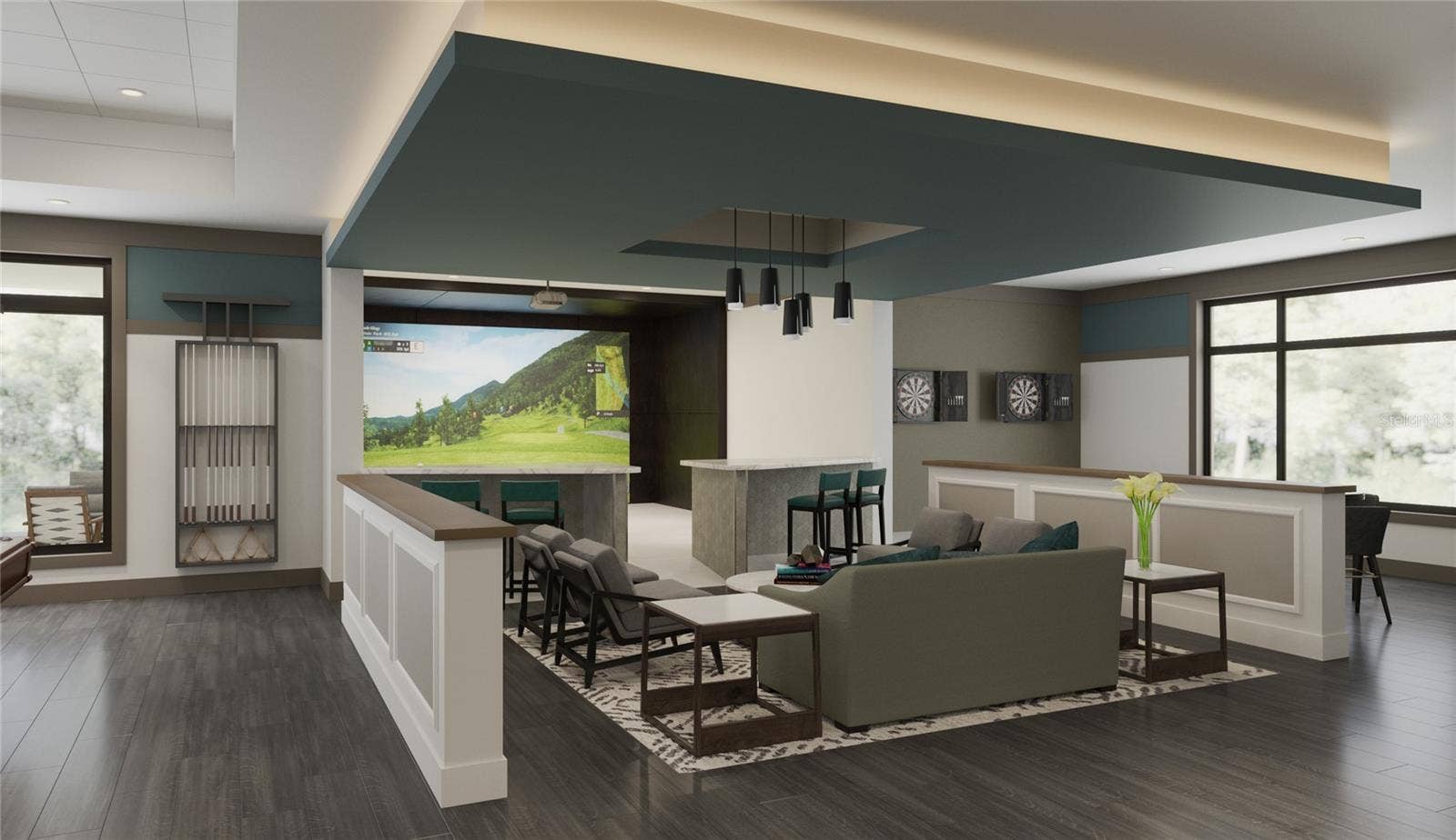 8594 SW 64TH STREET ROAD, Ocala, FL 34481 Golf Simulator