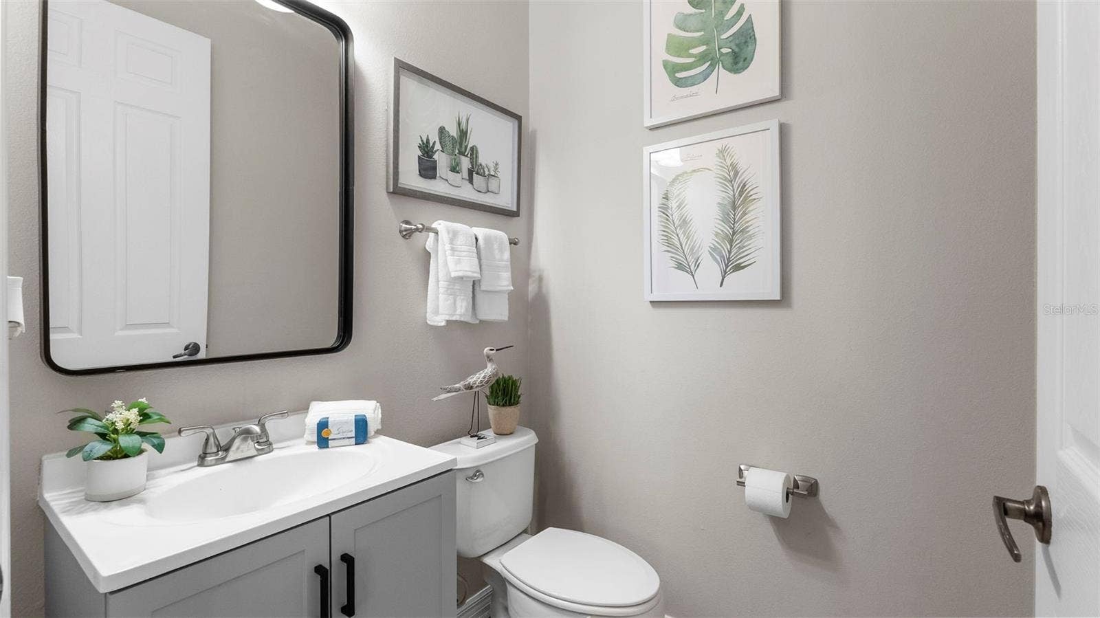 Half Bath-Updated Vanity & Fixtures