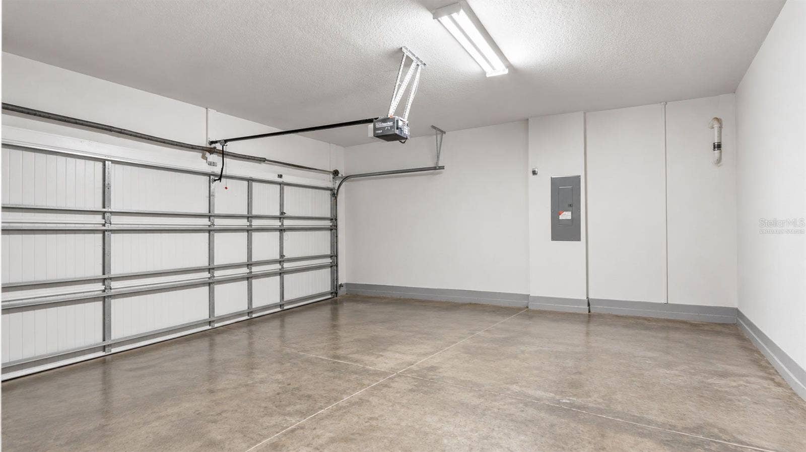 Virtually Staged-Garage-Upper Storage Throughout
