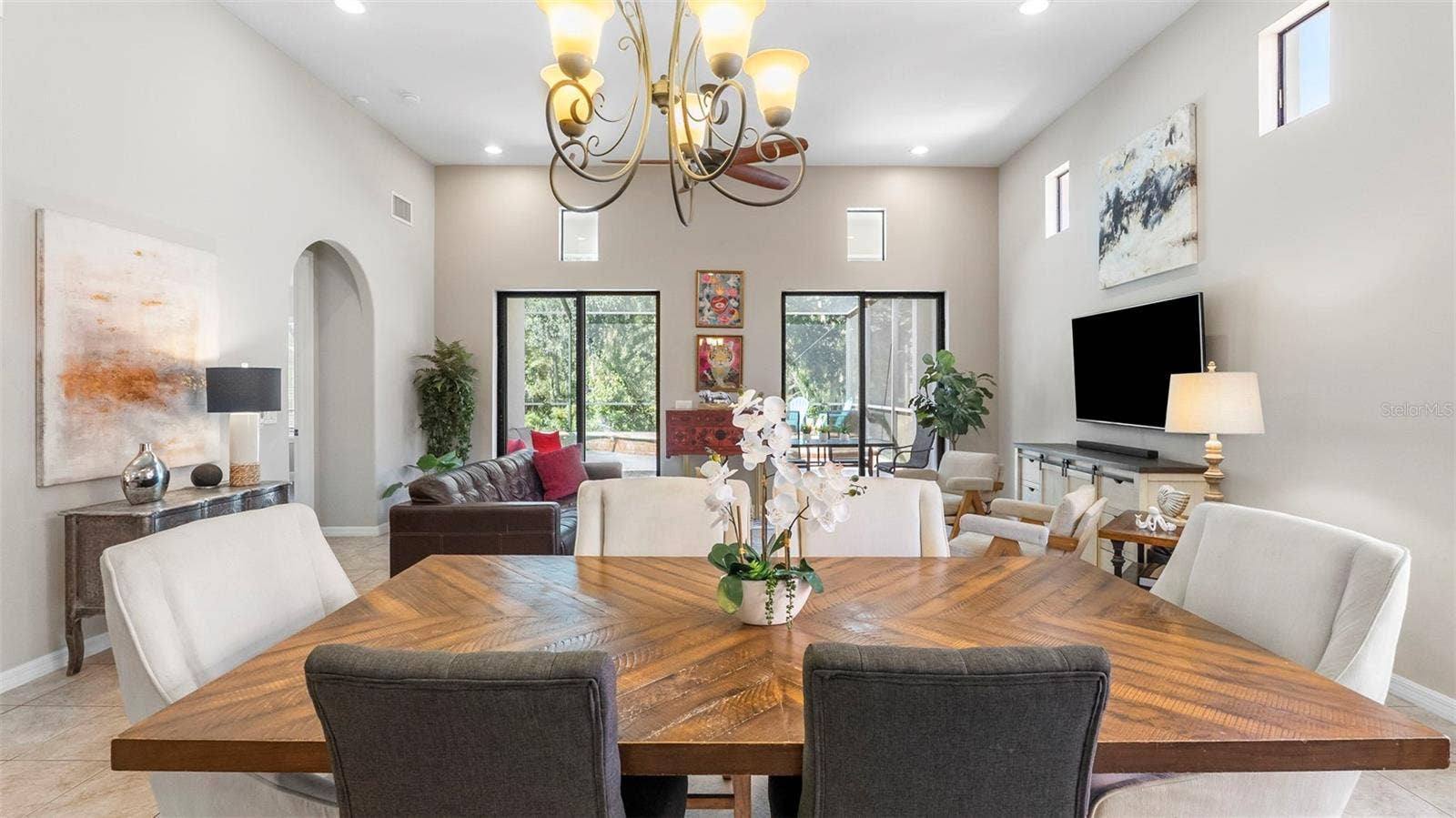 Dining Area-View Of Outdoor Oasis