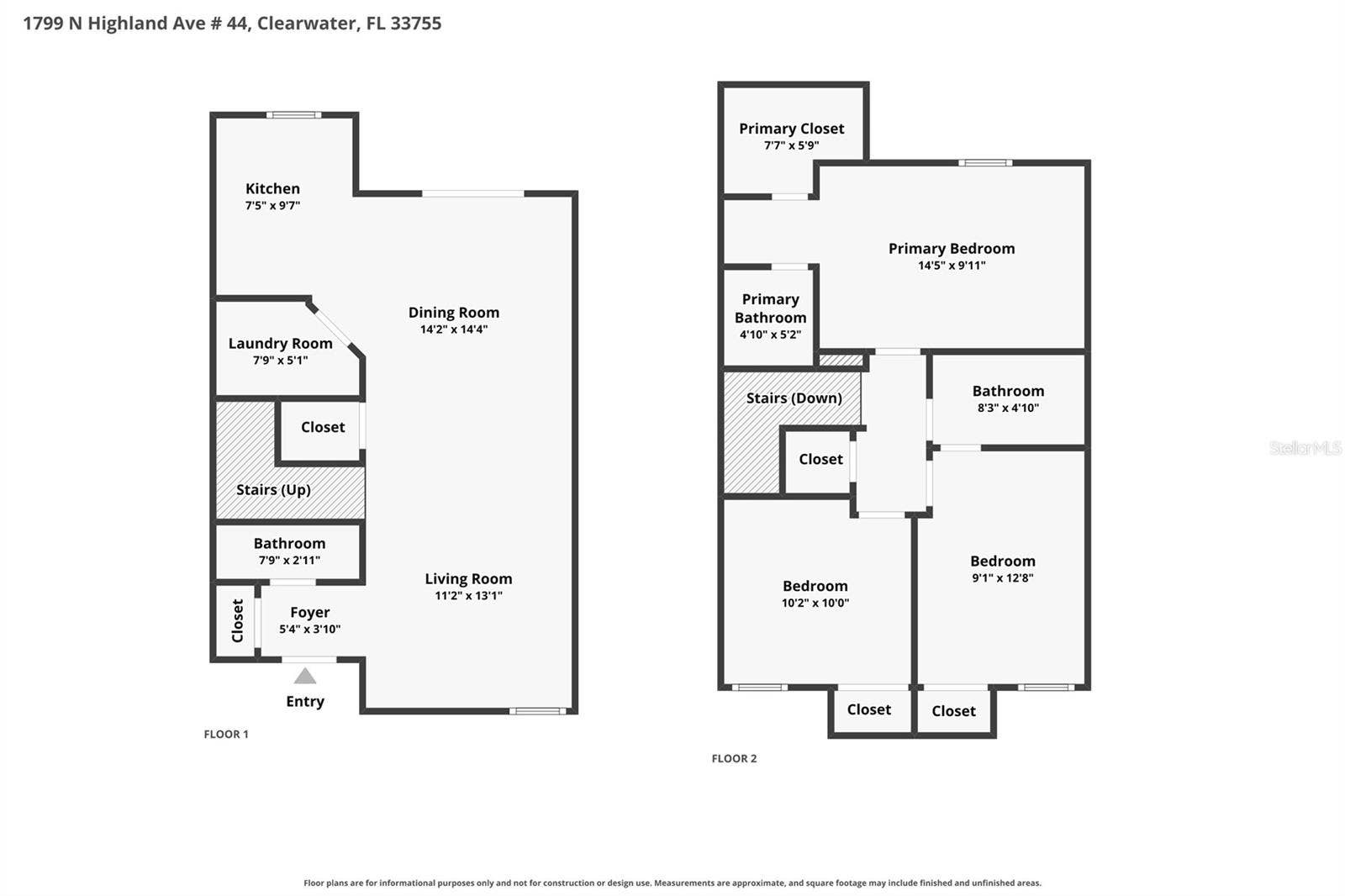 1799 N HIGHLAND AVENUE, #44, Clearwater, FL 33755 1799 N HIGHLAND AVENUE, #44, Clearwater, FL 33755
