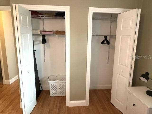 2202 CLUBHOUSE DRIVE, #173, Sun City Center, FL 33573 Guest room features dual reach in closets with adjustable shelving.