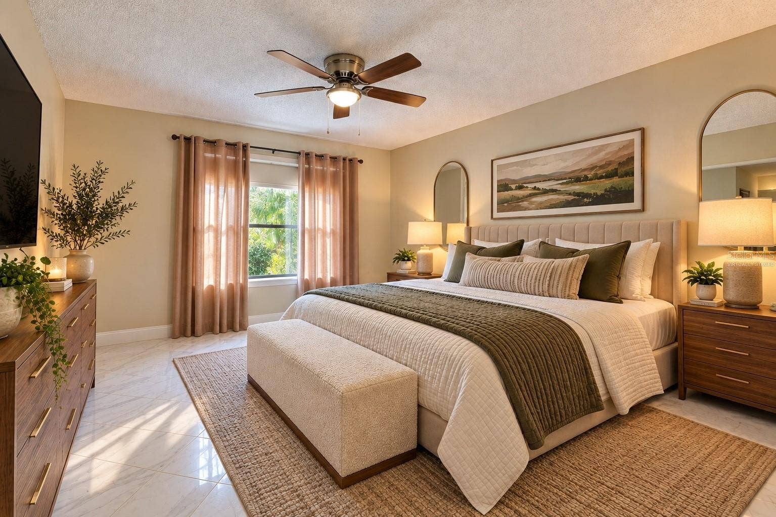 203 LOS PRADOS DRIVE, #1322, Safety Harbor, FL 34695 Primary Bedroom- Virtually Staged