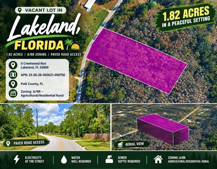 CREEKWOOD RUN, Lakeland, FL 33809 CREEKWOOD RUN, Lakeland, FL 33809