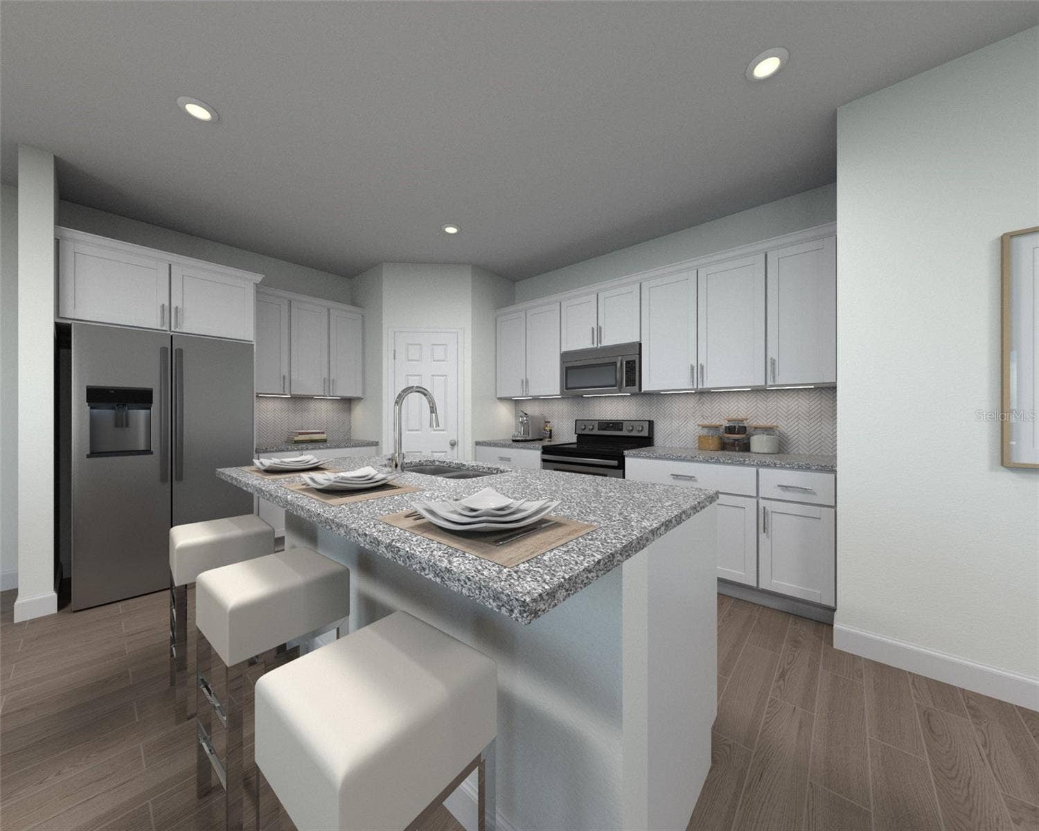 Discover the perfect combination of comfort and modern design in Crosswinds. This thoughtfully crafted floorplan features four spacious bedrooms and two full baths, offering plenty of room for family, guests, or a home office. The open-concept kitchen flows effortlessly into the dining area and great room, creating a bright and welcoming space that's ideal for both everyday living and entertaining. Designed with flexibility and convenience in mind, this home provides the perfect setting for gathering with loved ones, creating lasting memories, and enjoying all the comforts of home.