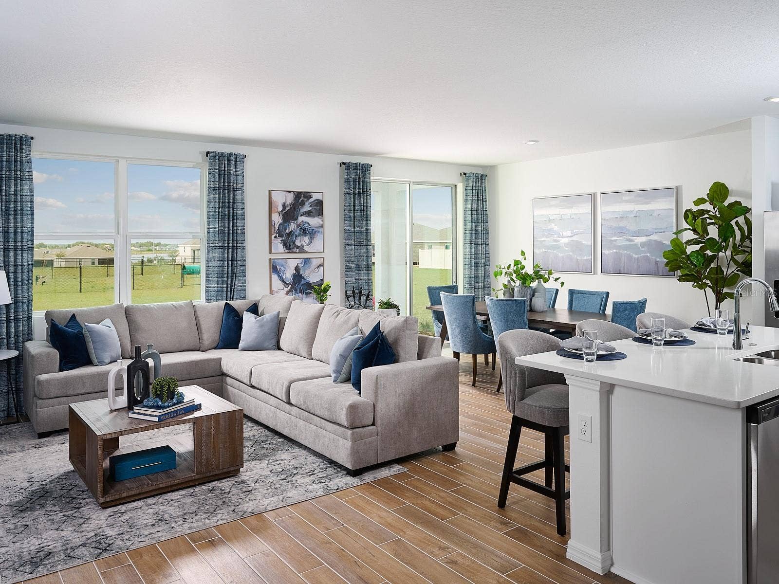 2041 ROSEWOOD DRIVE, Bartow, FL 33830 Photo is not of the actual home, but is an inspirational photo of builders model home and may depict options, furnishings, and/or decorator features that are not included.