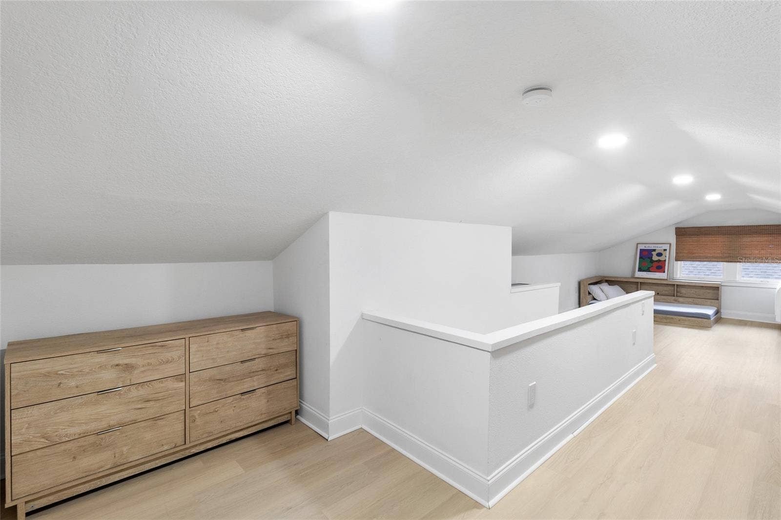 2243 HIGHLAND STREET S, St Petersburg, FL 33705 Upstairs loft bedroom! Recessed lighting! LVP floors and closet too!