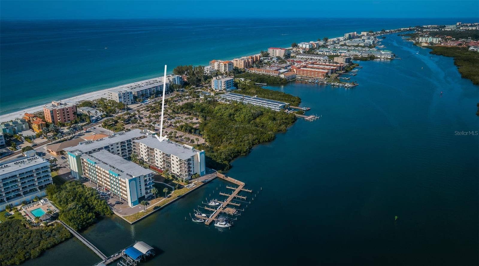 19531 GULF BOULEVARD, #604, Indian Shores, FL 33785 Directly on the Intracoastal with immediate access to the Gulf of Mexico - Boaters Delight!