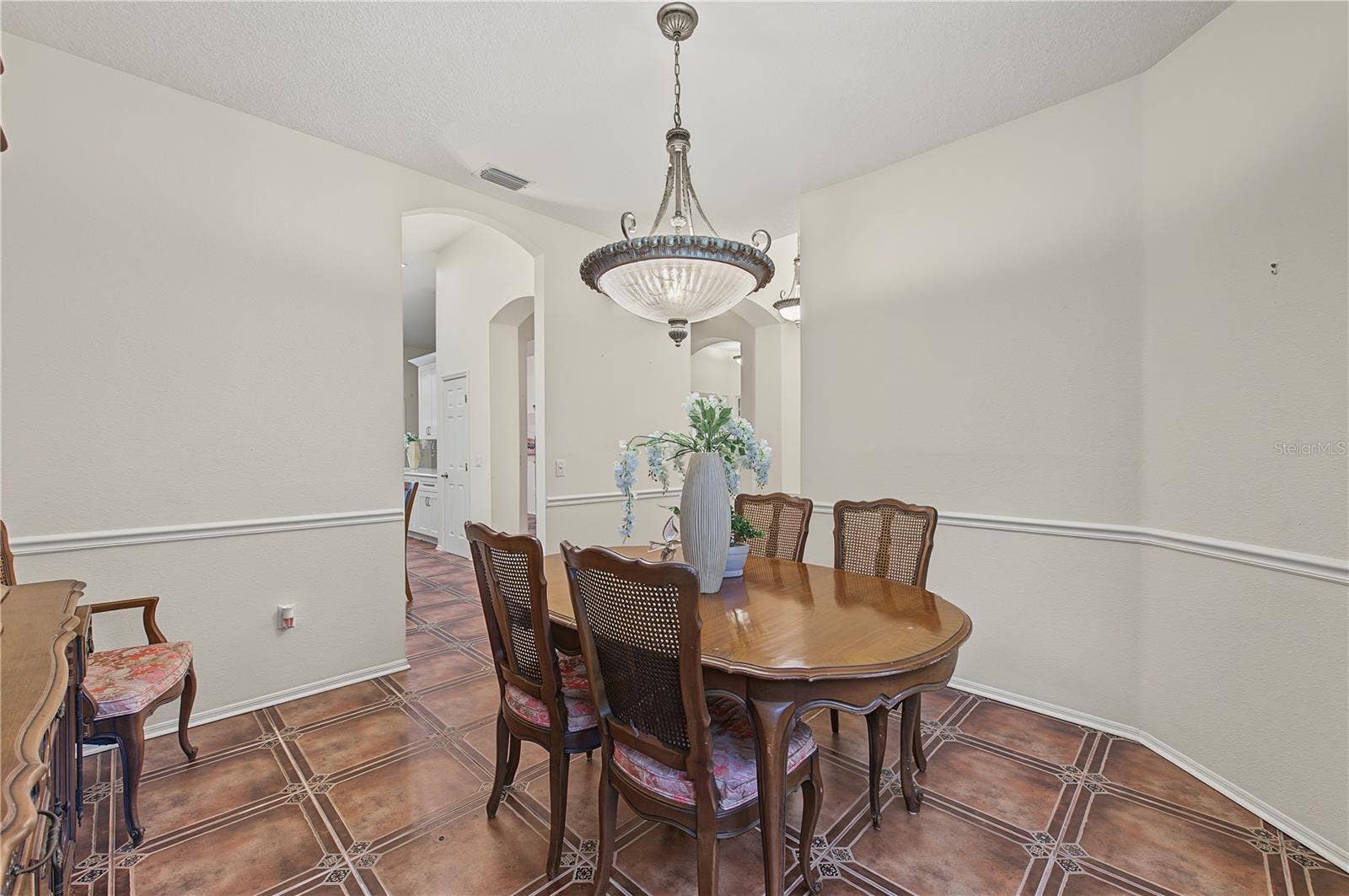 Spacious Dining Room - Tile Flooring, high ceilings