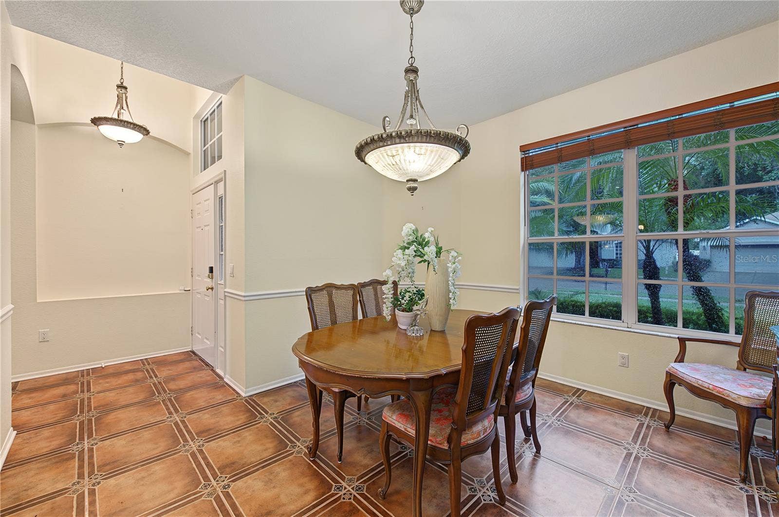 Spacious Dining Room - Tile Flooring, high ceilings