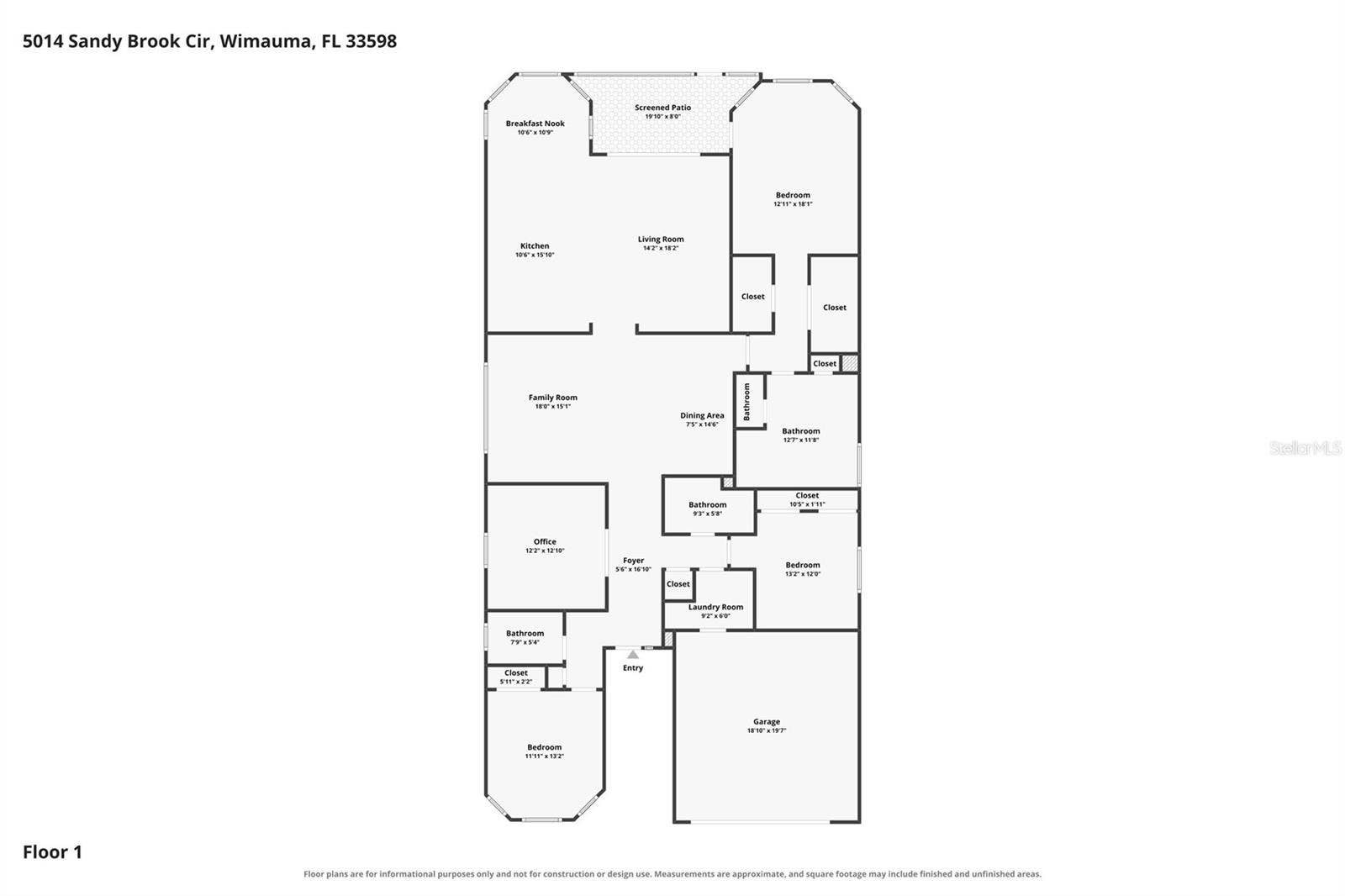 5014 SANDY BROOK CIRCLE, Wimauma, FL 33598