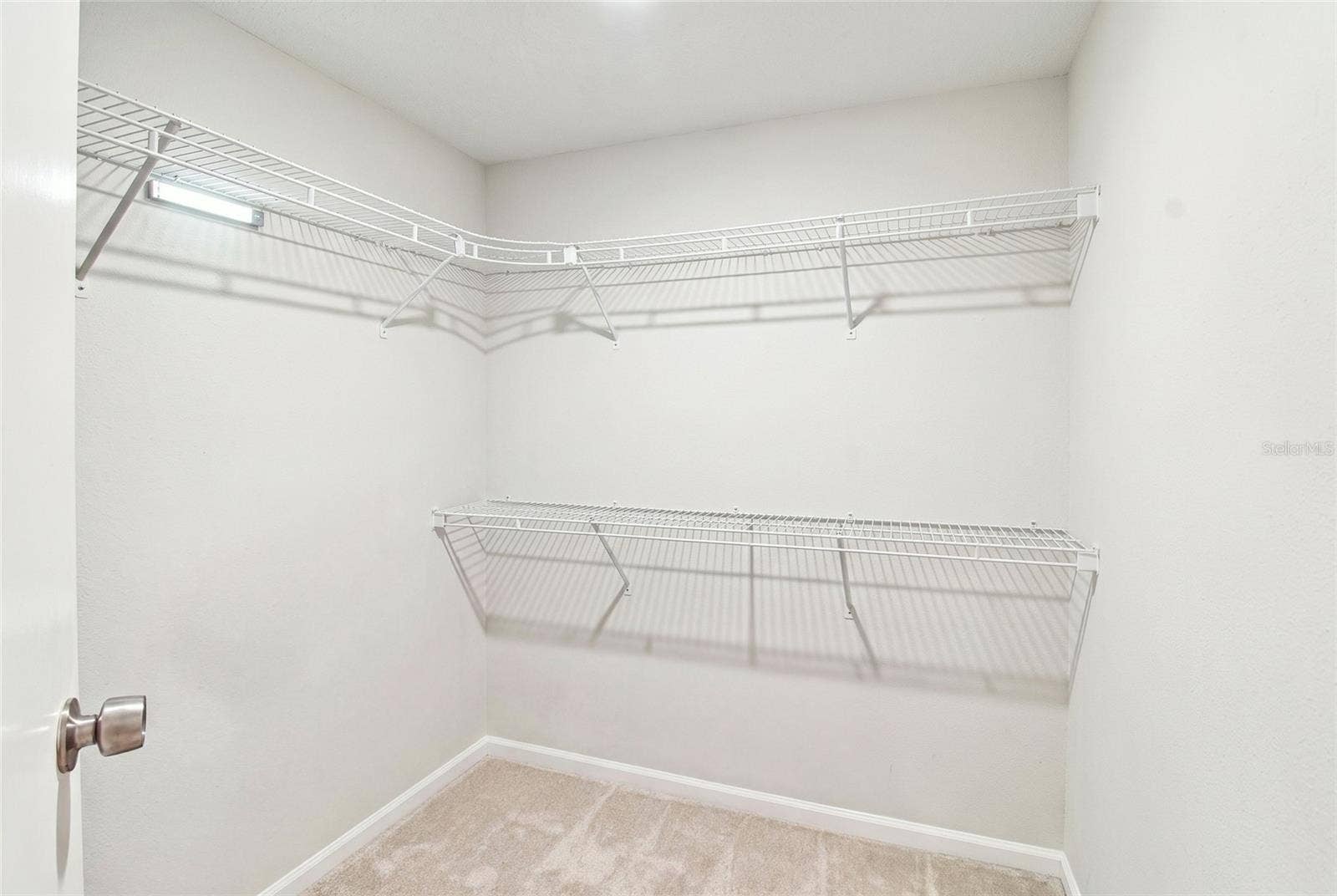 2511 DOLLY BAY DRIVE, #104, Palm Harbor, FL 34684 Closet with items removed by AI to show size