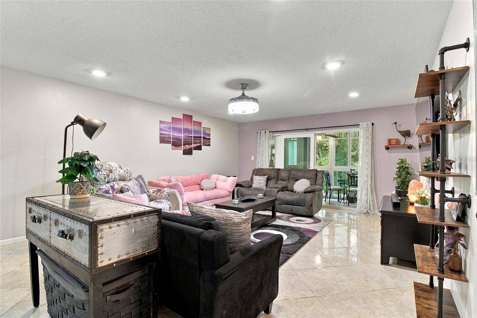 2511 DOLLY BAY DRIVE, #104, Palm Harbor, FL 34684 Living Room