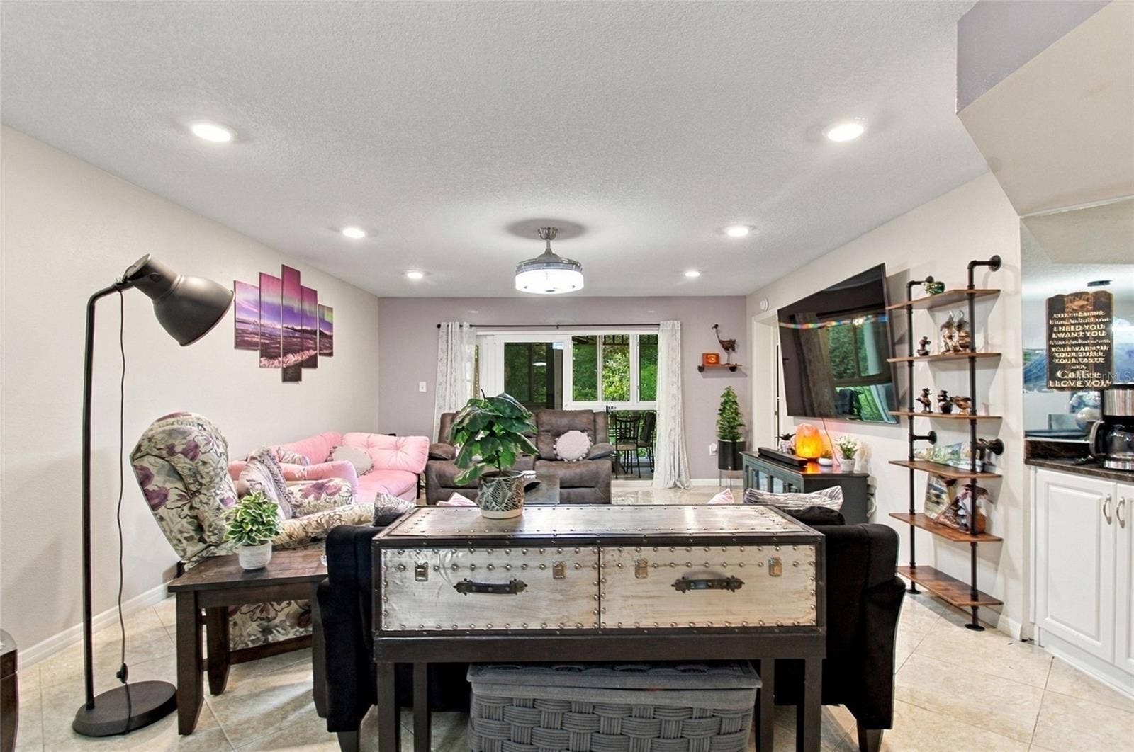 2511 DOLLY BAY DRIVE, #104, Palm Harbor, FL 34684 Living Room