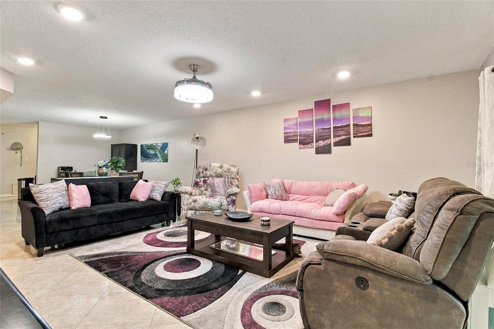 2511 DOLLY BAY DRIVE, #104, Palm Harbor, FL 34684 Living Room