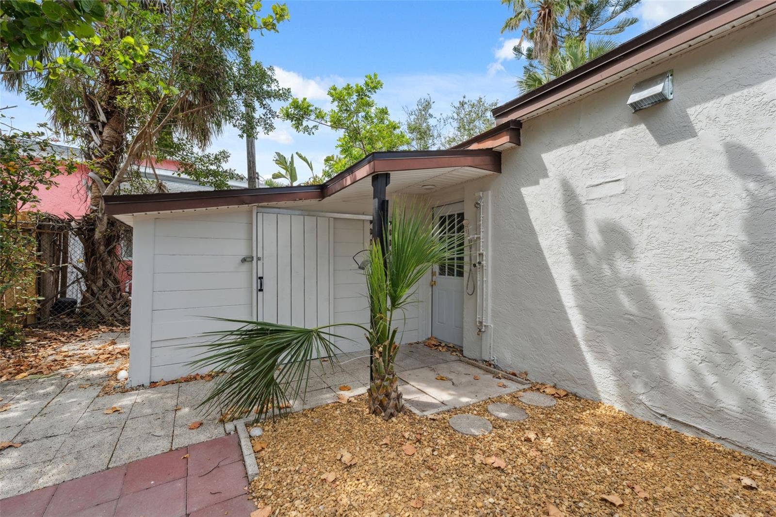 108 5TH STREET, Belleair Beach, FL 33786 shed attached to garage