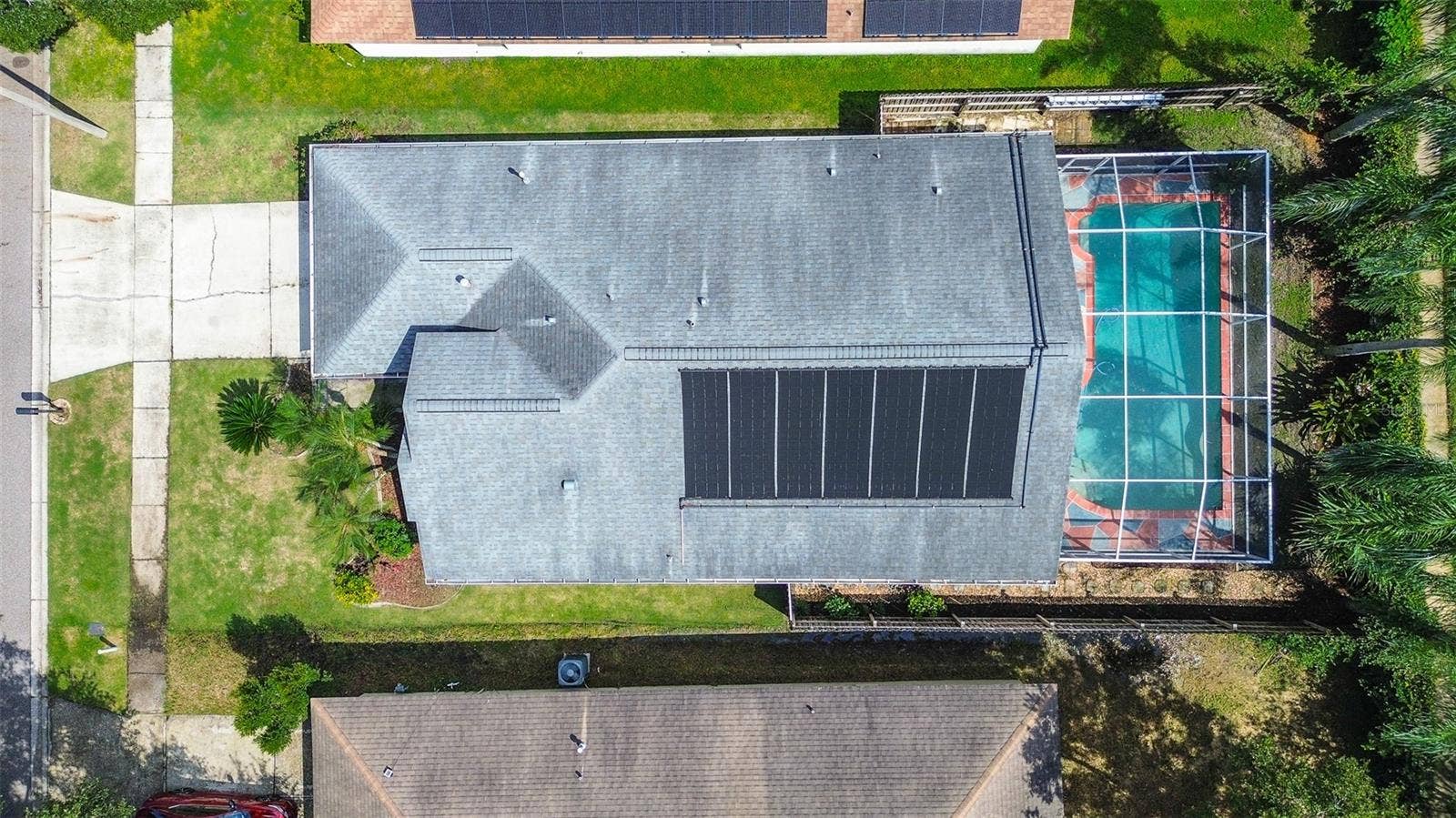 1709 SCOTCH PINE DRIVE, Brandon, FL 33511 Overhead shot of house