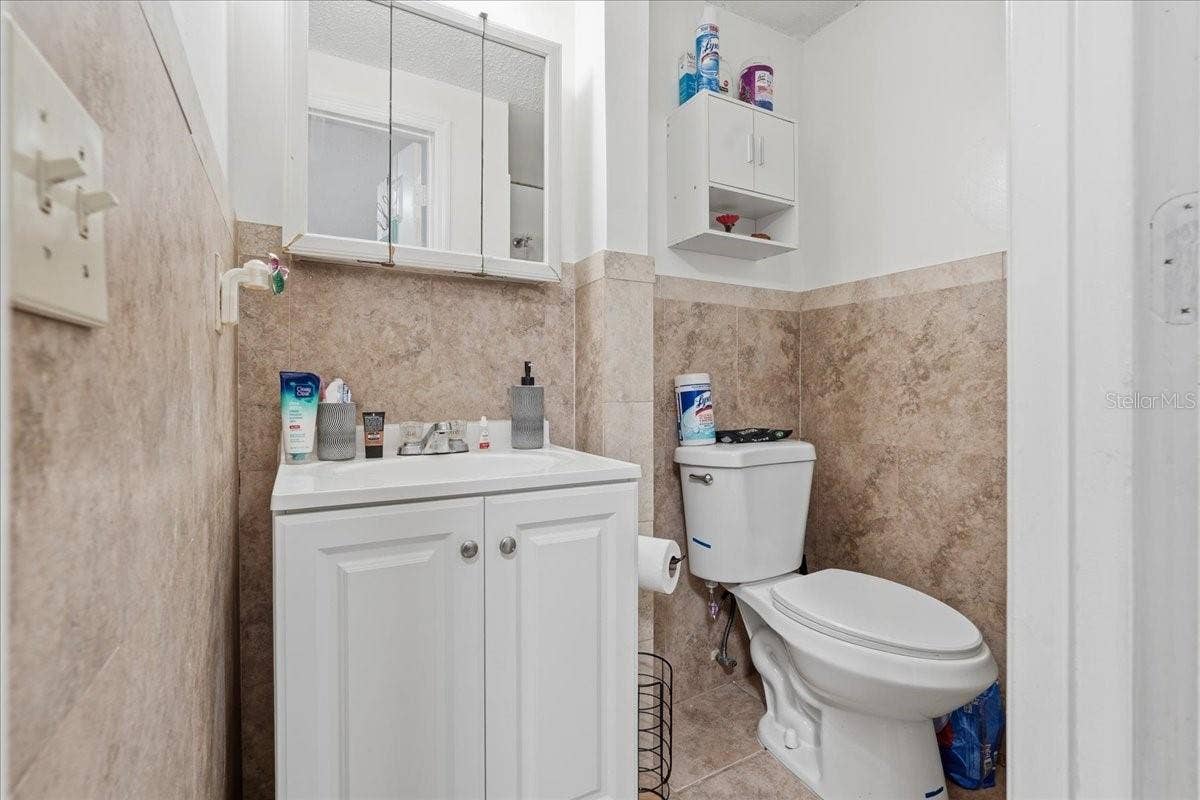 Apartment bathroom