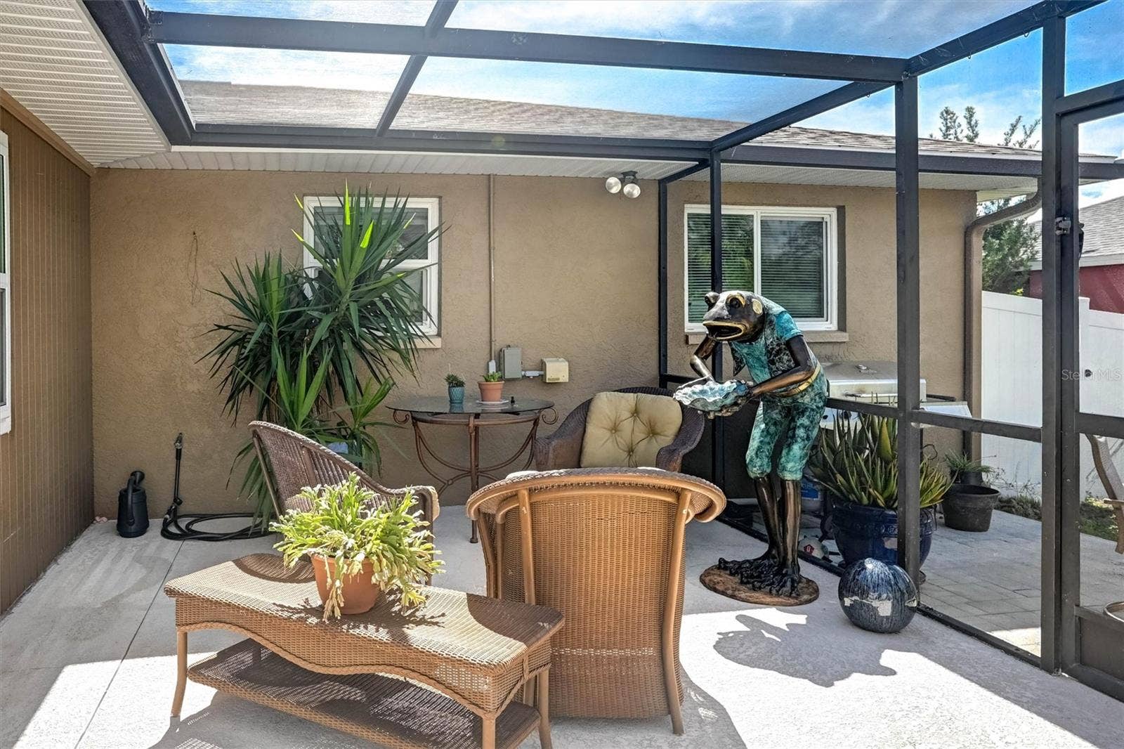 726 CALVERT AVENUE, Port Charlotte, FL 33948 Screened Patio
