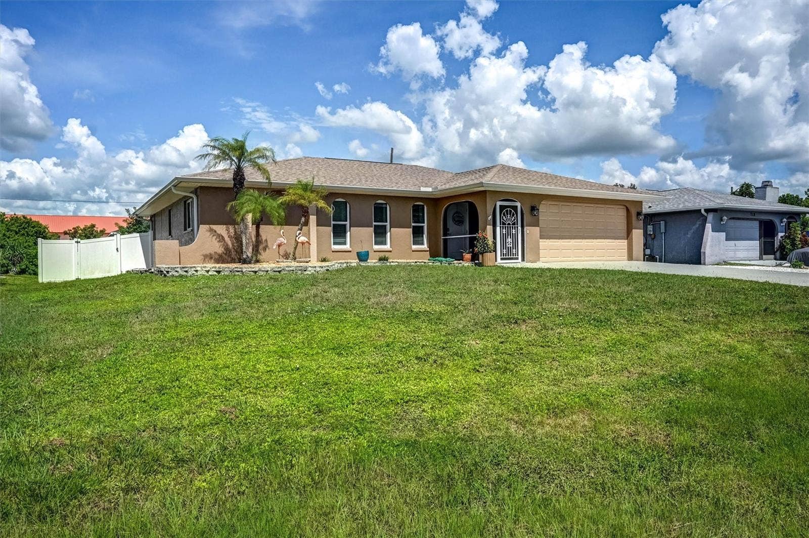 726 CALVERT AVENUE, Port Charlotte, FL 33948 Front Elevation of Home