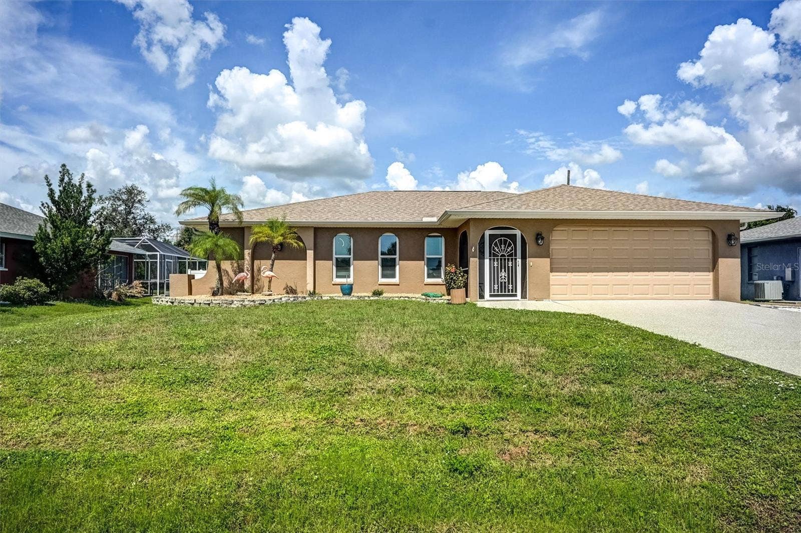 726 CALVERT AVENUE, Port Charlotte, FL 33948 Front Elevation of Home