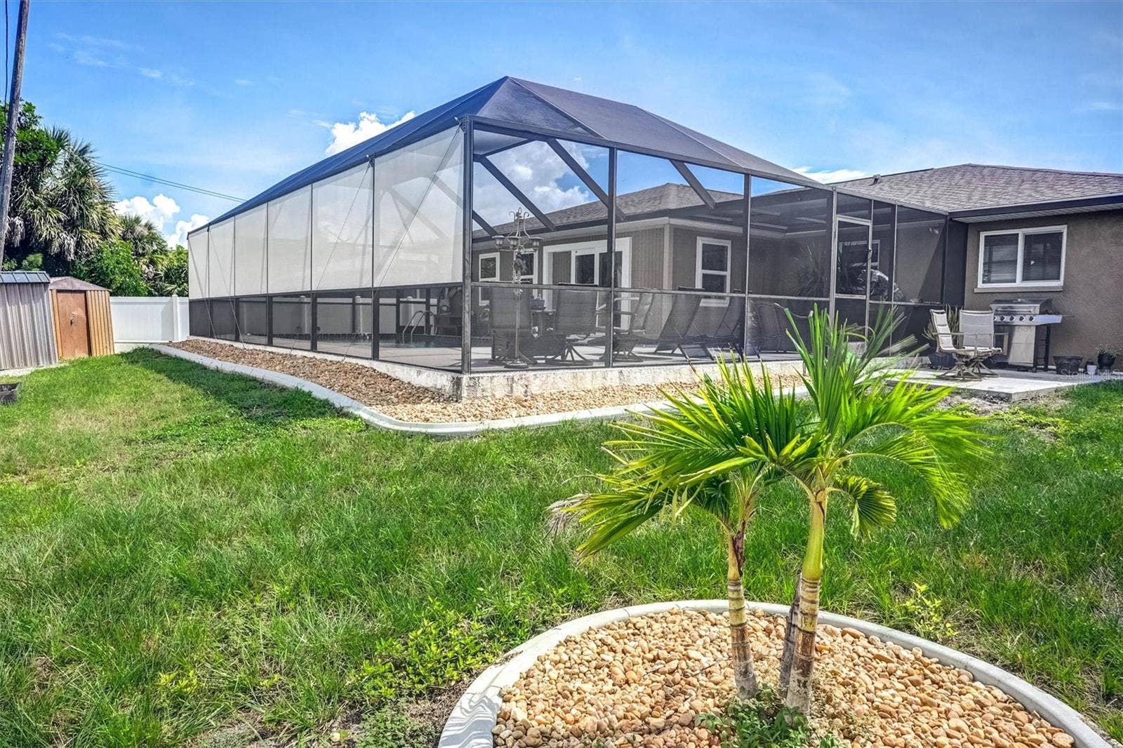726 CALVERT AVENUE, Port Charlotte, FL 33948 Backyard