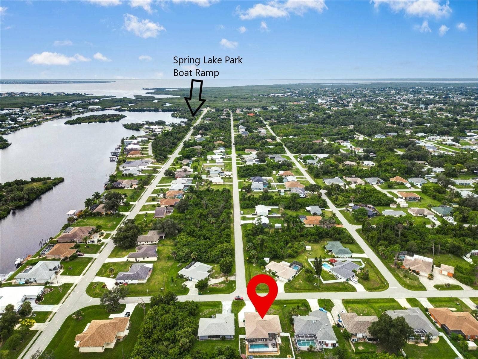 726 CALVERT AVENUE, Port Charlotte, FL 33948 Spring Lake Park Boat Ramp