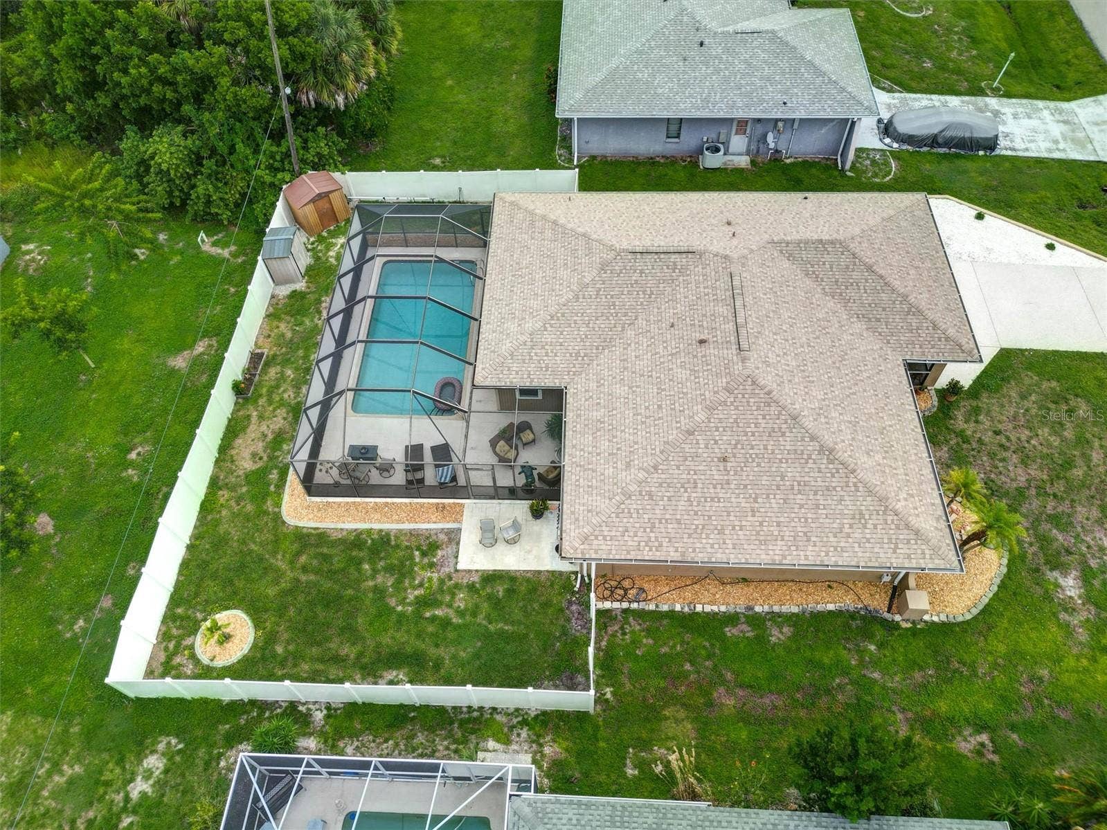 726 CALVERT AVENUE, Port Charlotte, FL 33948 Aerial