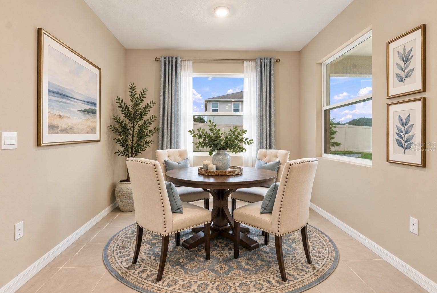 32337 CONCHSHELL SAIL STREET, Wesley Chapel, FL 33545 Eat-in Kitchen-Virtually staged