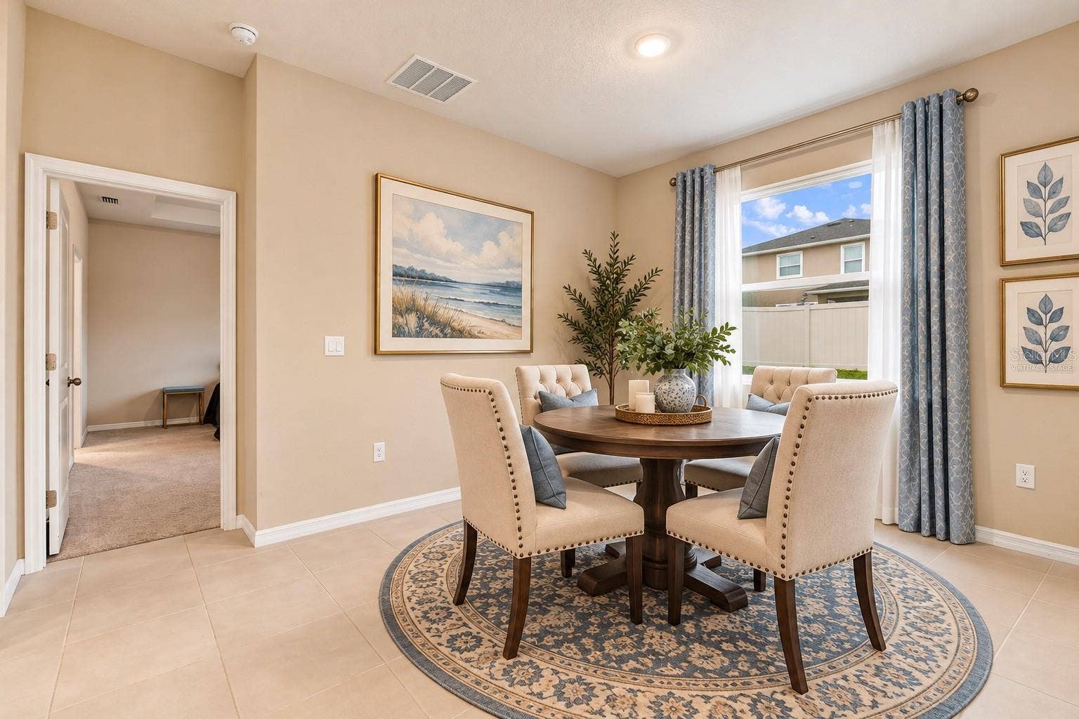 32337 CONCHSHELL SAIL STREET, Wesley Chapel, FL 33545 Eat-in Kitchen-Virtually Staged
