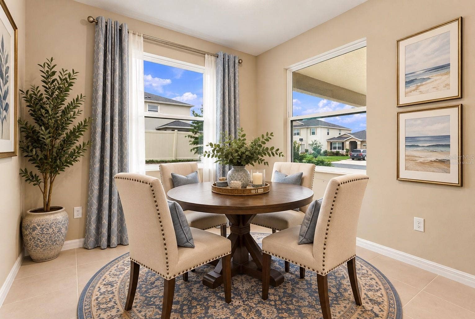 32337 CONCHSHELL SAIL STREET, Wesley Chapel, FL 33545 Eat-in Kitchen-Virtually staged