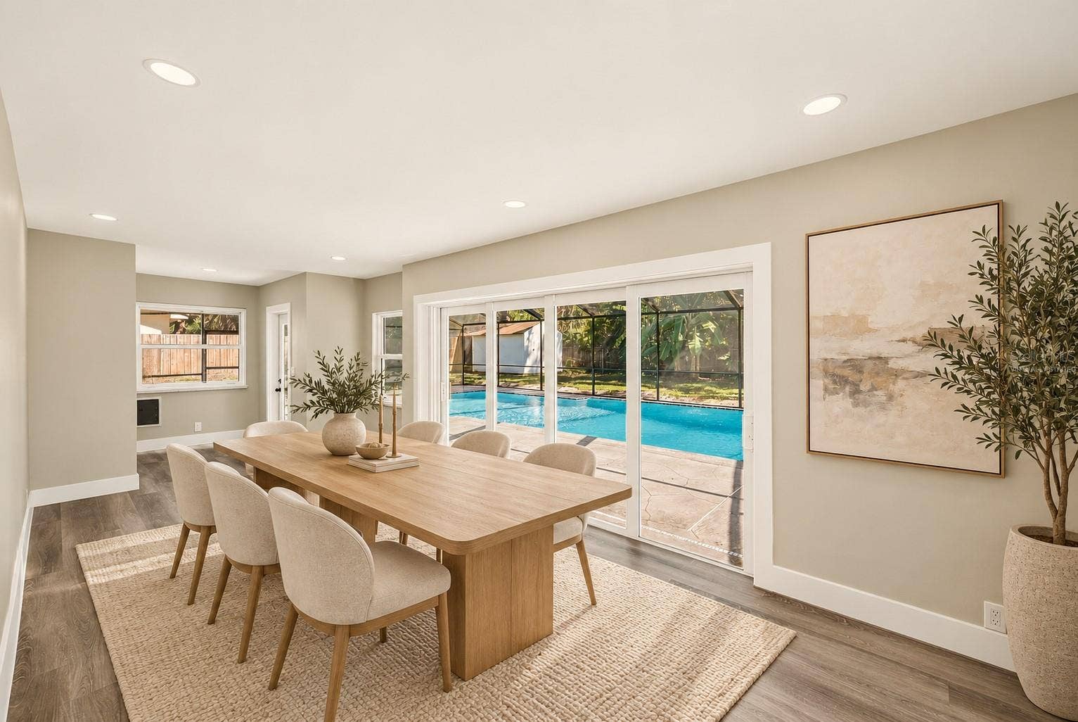 1595 OAK LANE, Clearwater, FL 33764 Virtually Staged