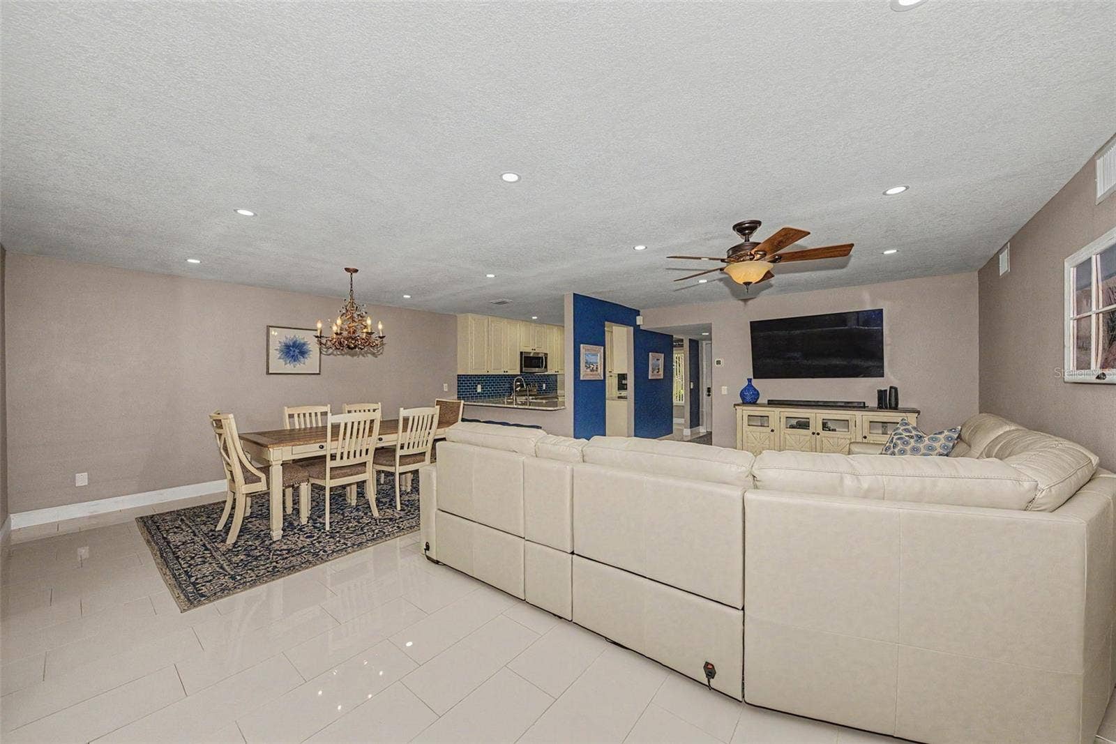 1801 E LAKE ROAD, #1D, Palm Harbor, FL 34685 Living/Dining rooms