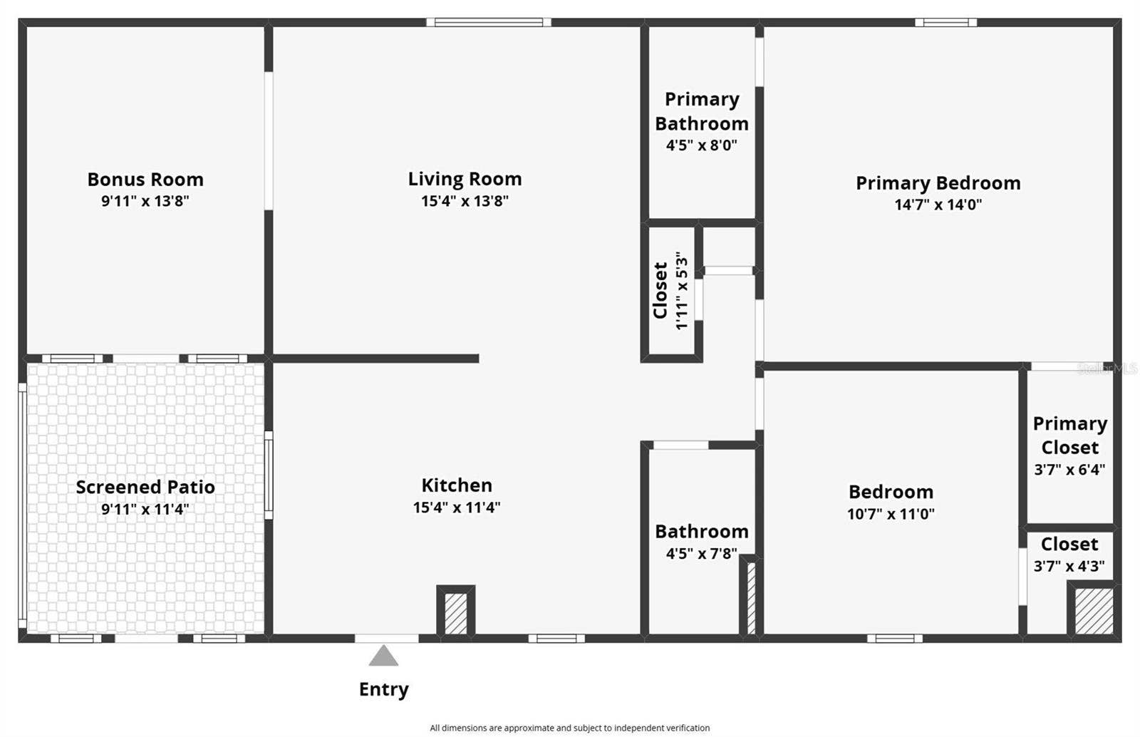 3407 TIKI DRIVE, Holiday, FL 34691 Floor plan