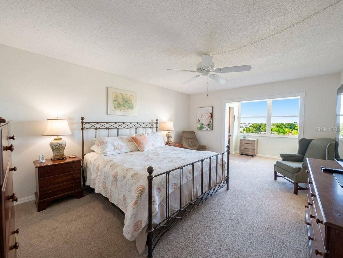 4725 COVE CIRCLE, #APT 609, St Petersburg, FL 33708 Master Bedroom
