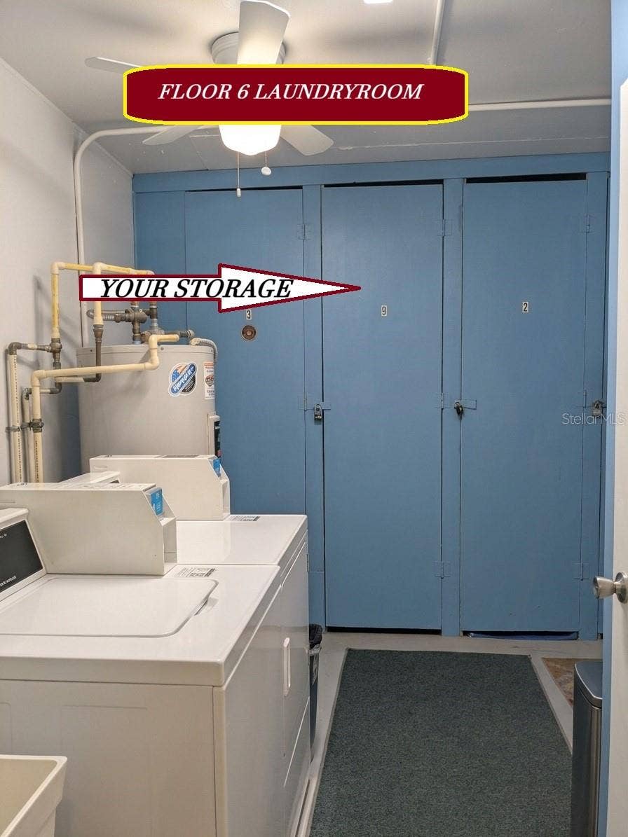 4725 COVE CIRCLE, #APT 609, St Petersburg, FL 33708 extra storage