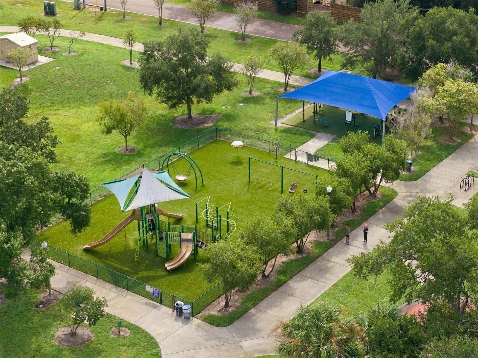Riviera Bay Park, view of Playground & Outdoor Workout equipment