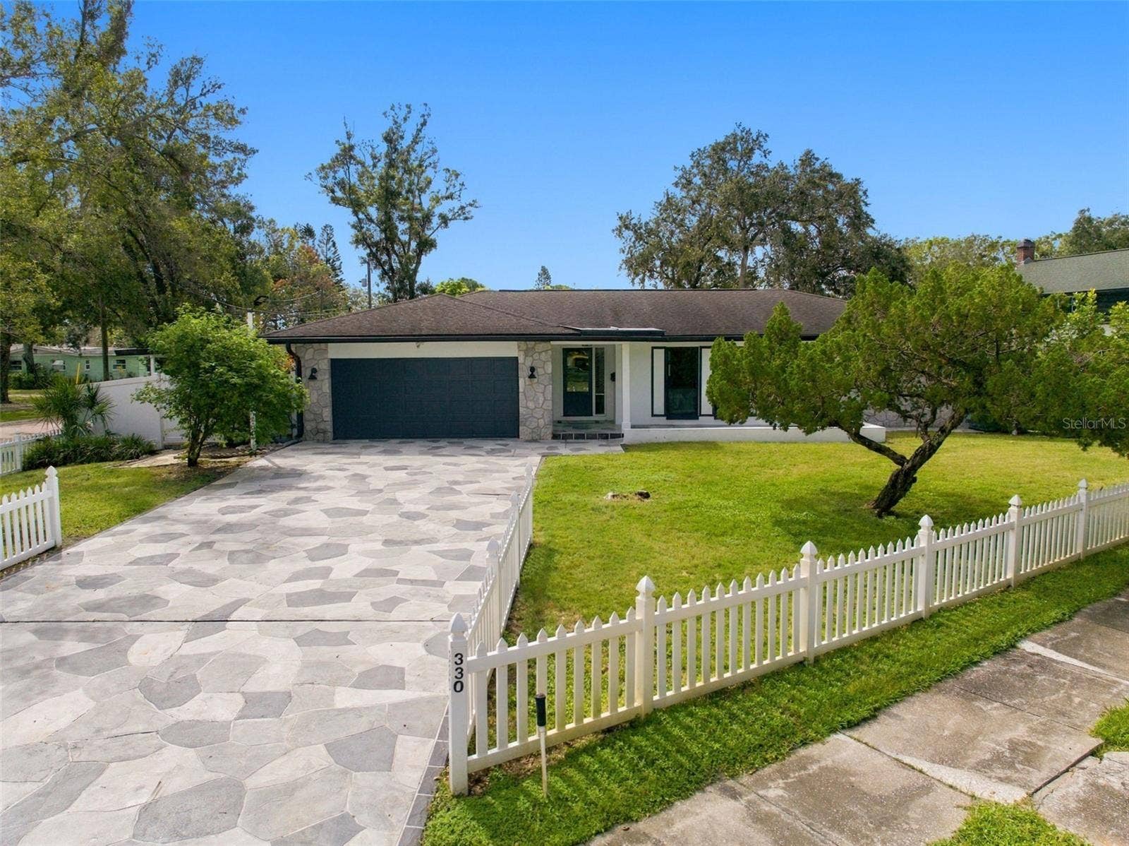 Expanded view of Front Yard