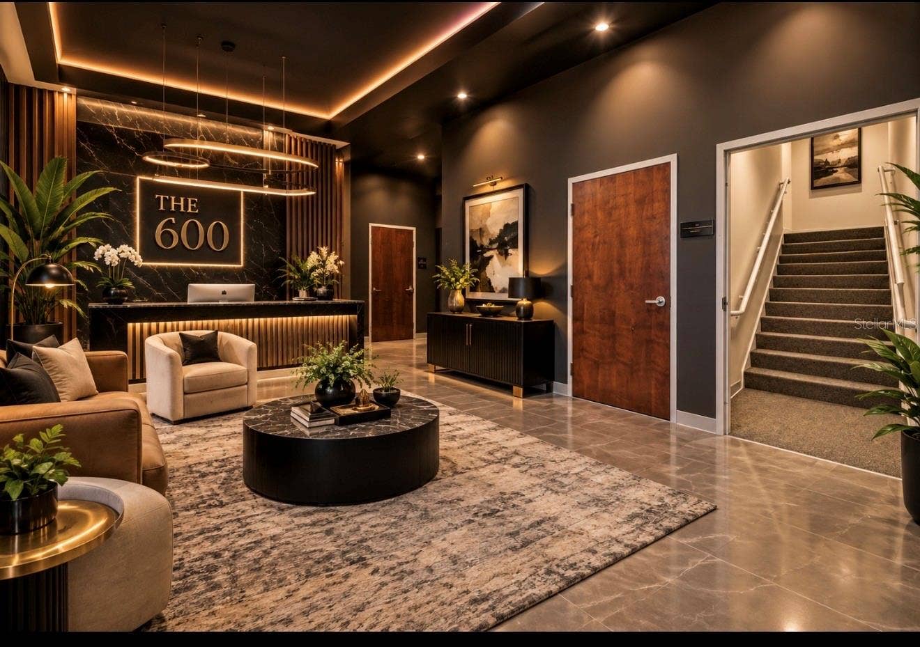 8222 118TH AVENUE, #600, Largo, FL 33773 AI Rendering Private Golf Simulator Club