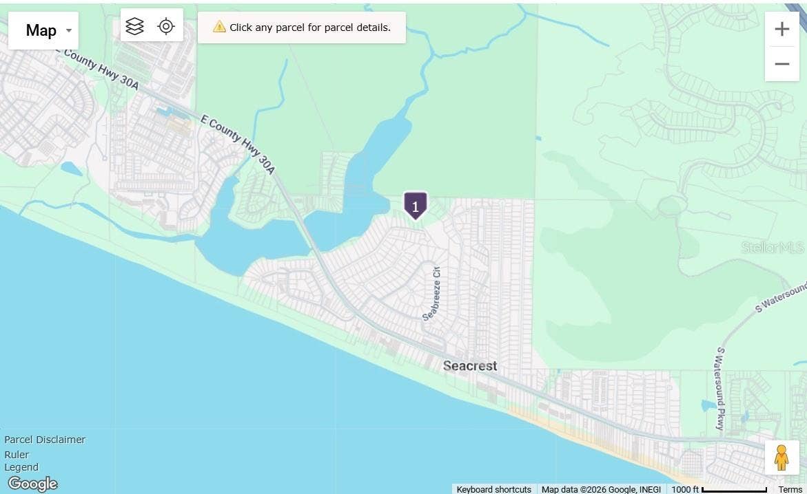 6 COVE CREEK LANE, Inlet Beach, FL 32413