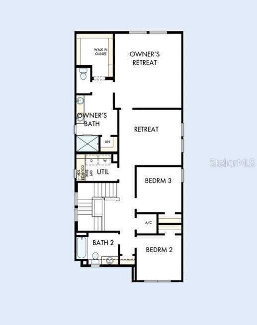 15053 SIRLEAF DRIVE, Orlando, FL 32827 Floor Plan Second Floor
