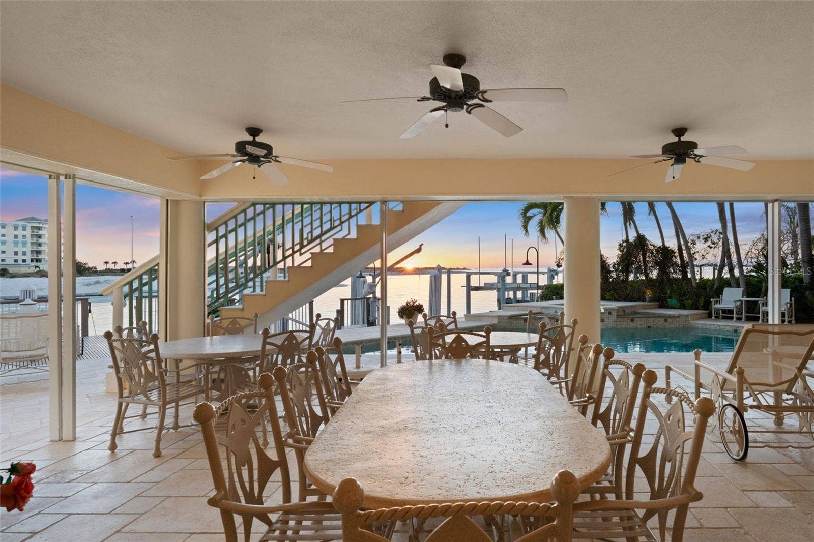 964 MONTE CRISTO BOULEVARD, Tierra Verde, FL 33715 Pool Level Covered Lanai