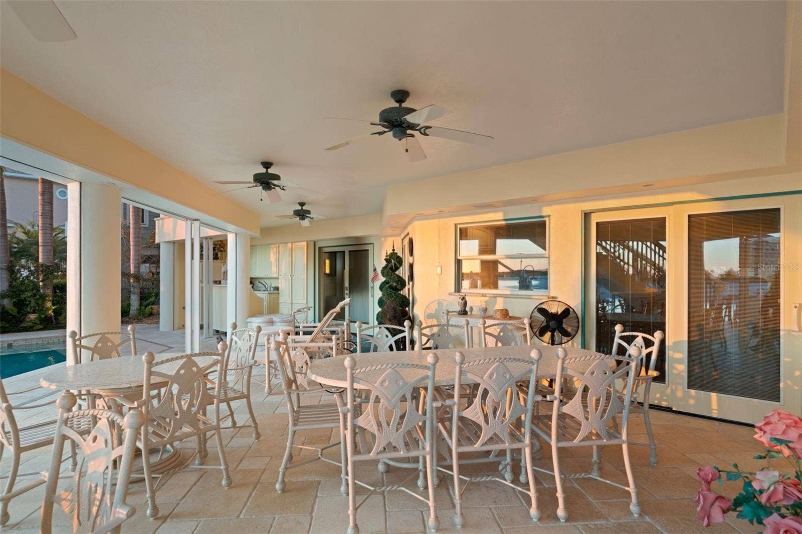 964 MONTE CRISTO BOULEVARD, Tierra Verde, FL 33715 Pool Level Covered Lanai