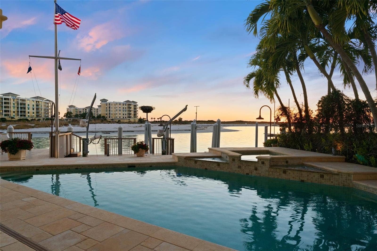 964 MONTE CRISTO BOULEVARD, Tierra Verde, FL 33715 Twilight Toward the Gulf
